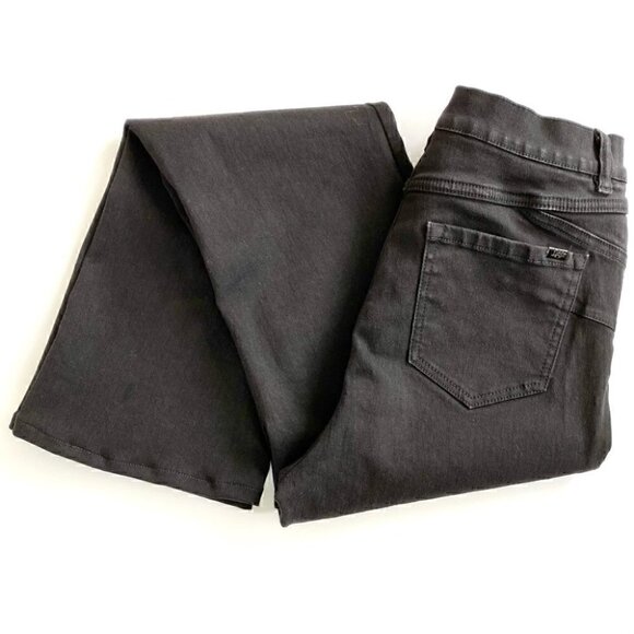 DG2 high waisted  jeggings, black, stretch cotton - Picture 3 of 15